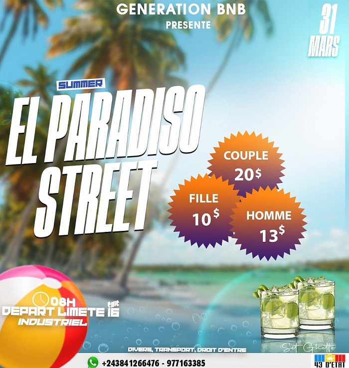 EL PARADISO STREET FLYER